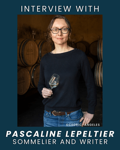 Rencontre avec Pascaline Lepeltier, sommelière et auteure